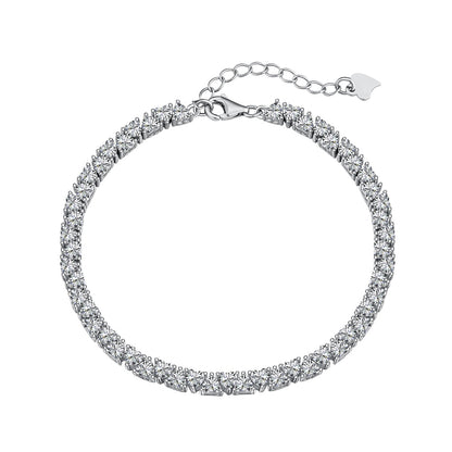 [Luxe Jewelry]Dazzling Romantic Heart Shape Lover Bracelet