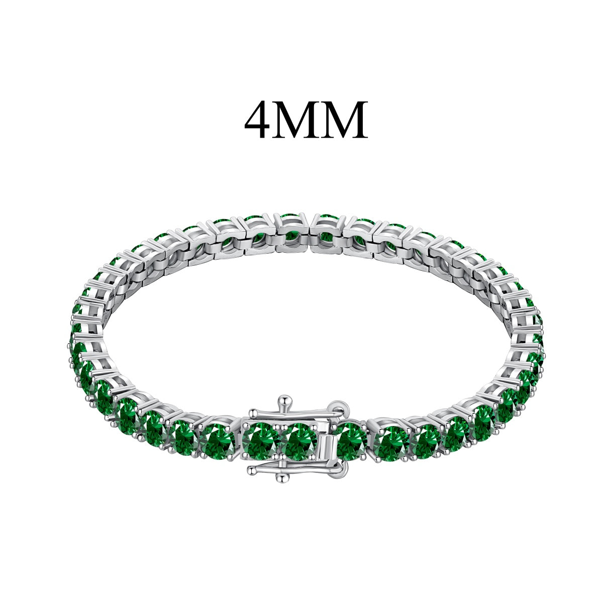 [Luxe Jewelry]Radiant Colorful Round Cut Party Bracelet