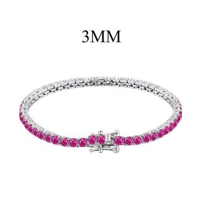 [Luxe Jewelry]Radiant Colorful Round Cut Party Bracelet