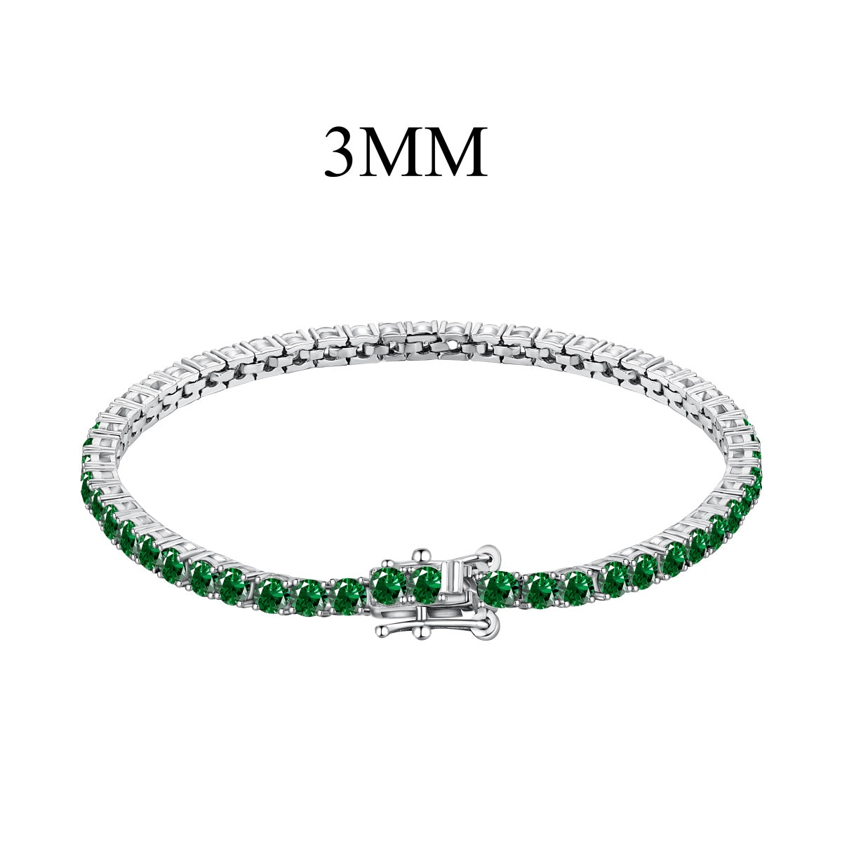 [Luxe Jewelry]Radiant Colorful Round Cut Party Bracelet