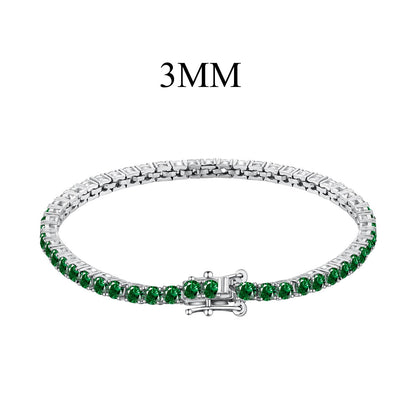 [Luxe Jewelry]Radiant Colorful Round Cut Party Bracelet