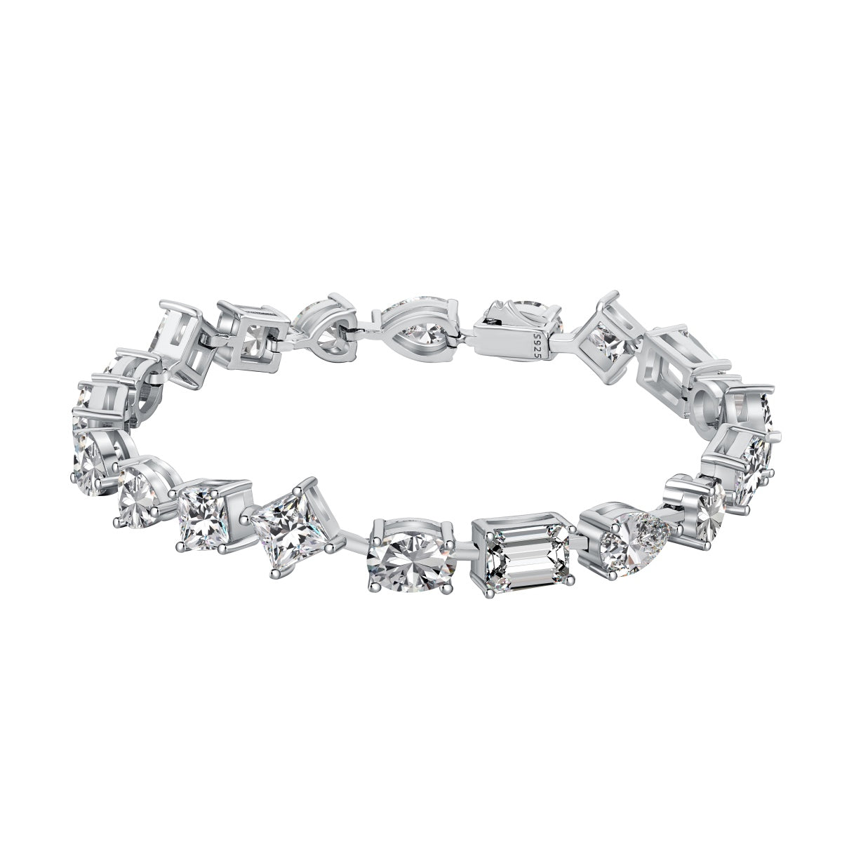 [Luxe Jewelry]Unique Exquisite Multi Cut Daily Bracelet
