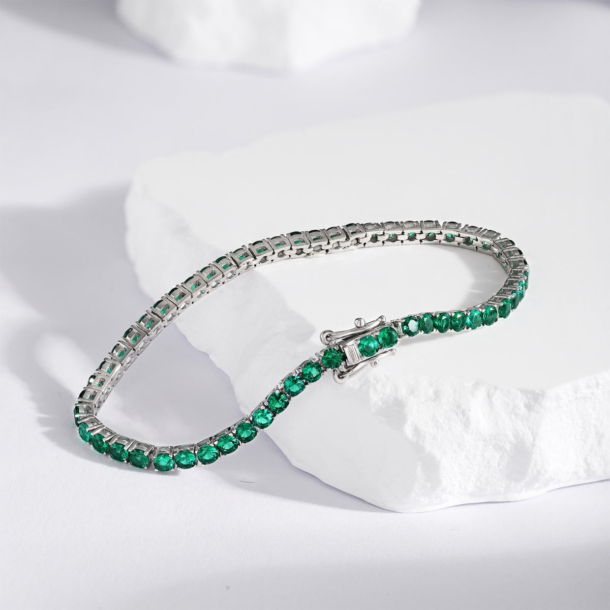 [Luxe Jewelry]Radiant Colorful Round Cut Party Bracelet