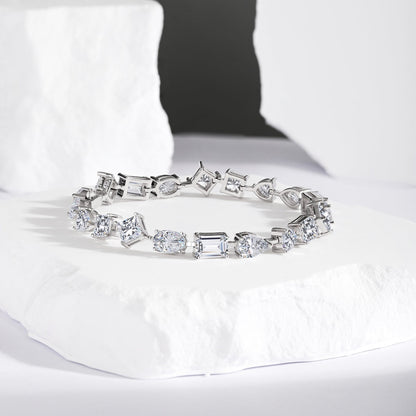 [Luxe Jewelry]Unique Exquisite Multi Cut Daily Bracelet