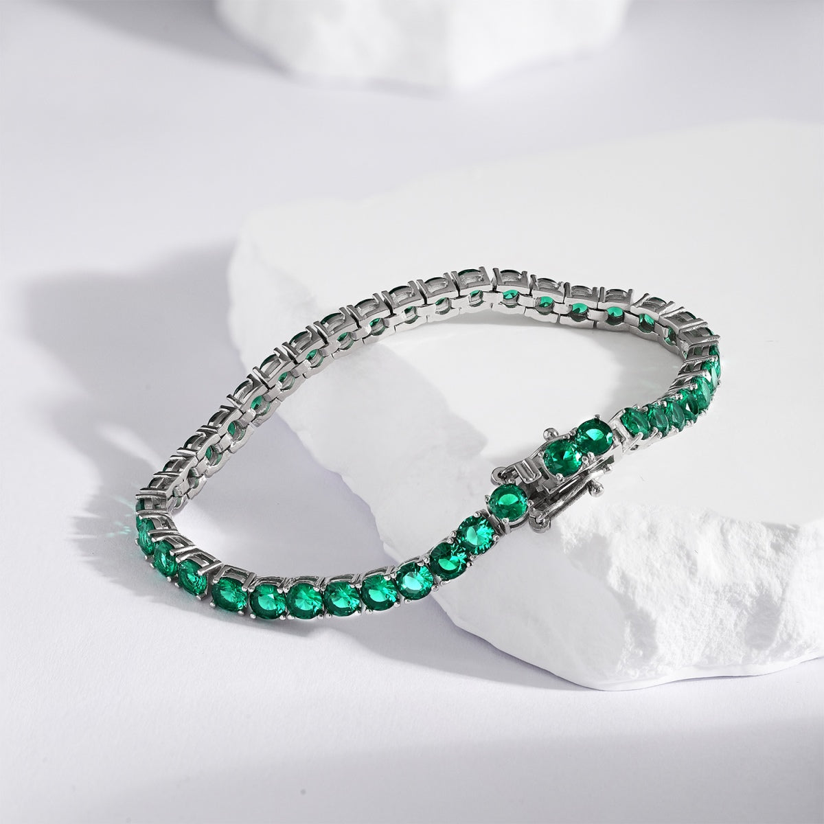 [Luxe Jewelry]Radiant Colorful Round Cut Party Bracelet