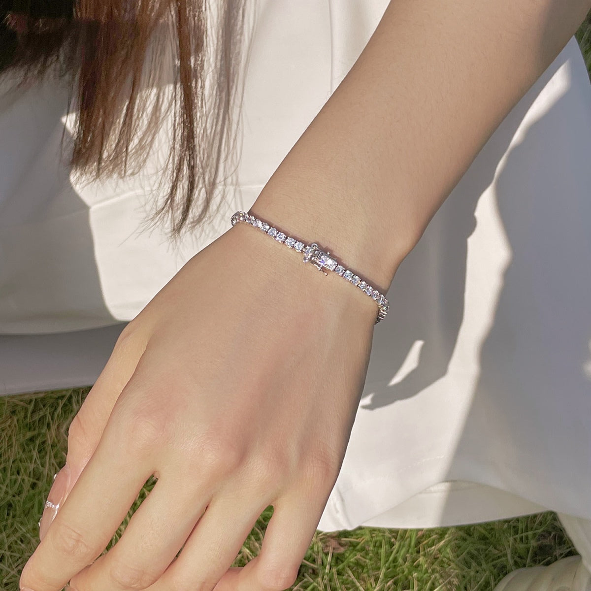 [Luxe Jewelry]Radiant Colorful Round Cut Party Bracelet