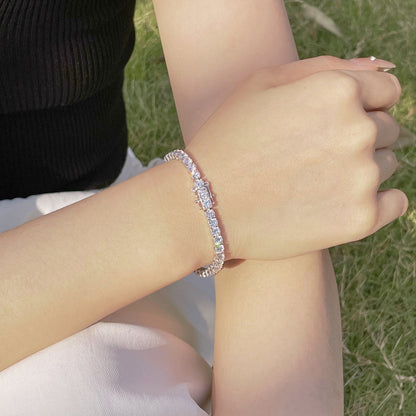 [Luxe Jewelry]Radiant Colorful Round Cut Party Bracelet