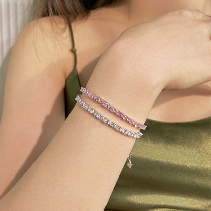 [Luxe Jewelry]Dazzling Romantic Heart Shape Lover Bracelet