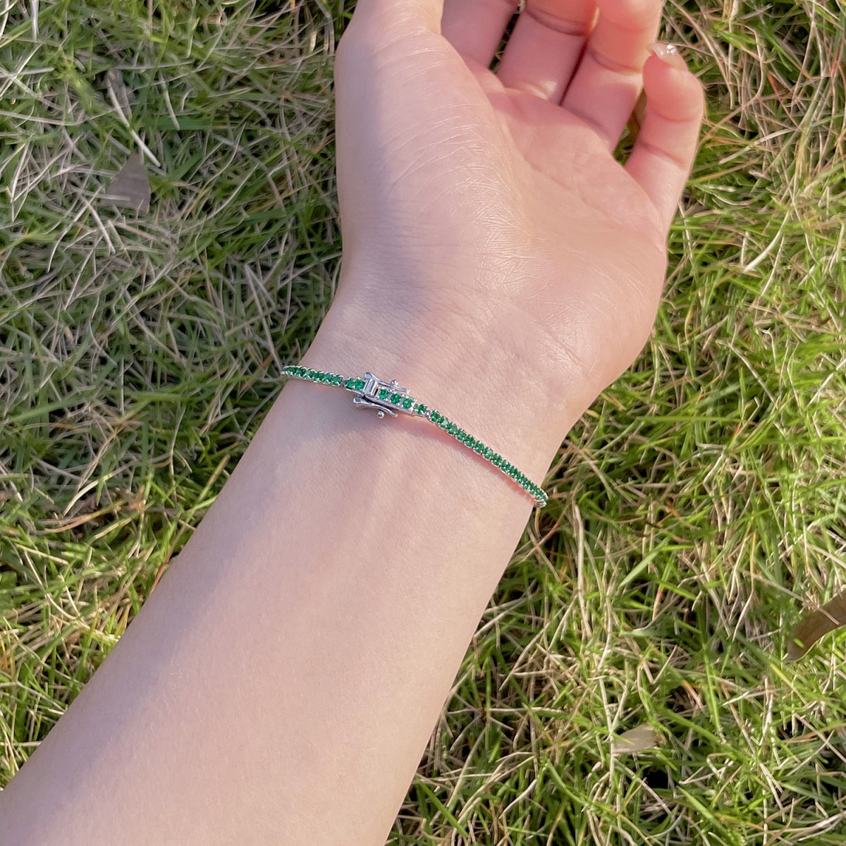 [Luxe Jewelry]Radiant Colorful Round Cut Party Bracelet