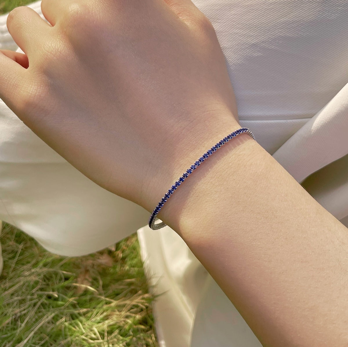 [Luxe Jewelry]Radiant Colorful Round Cut Party Bracelet