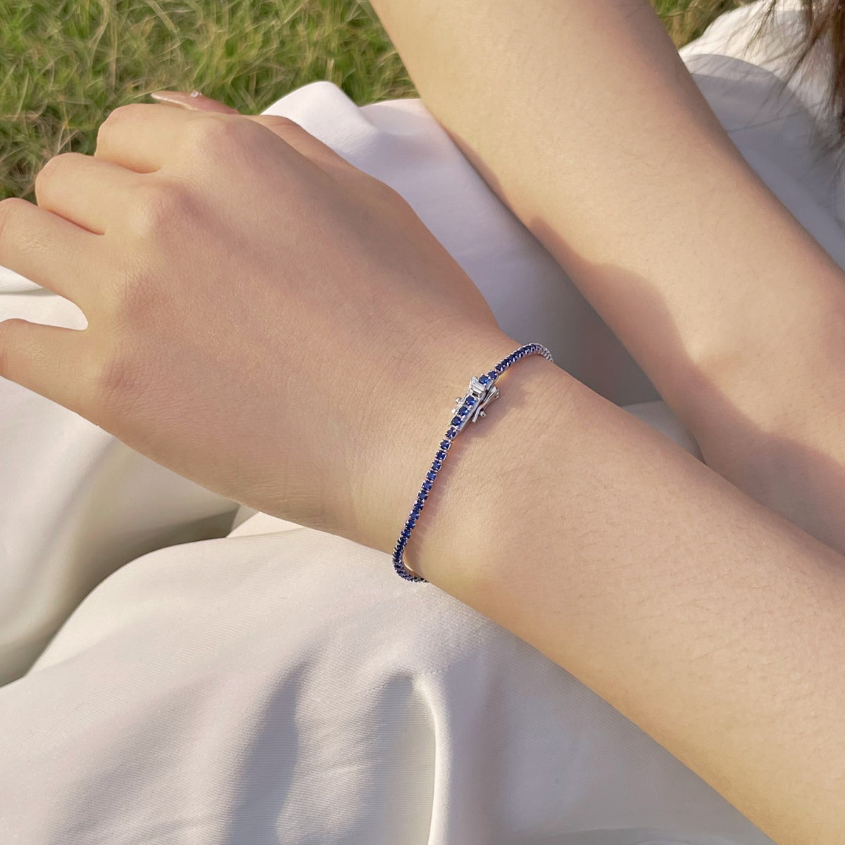 [Luxe Jewelry]Radiant Colorful Round Cut Party Bracelet