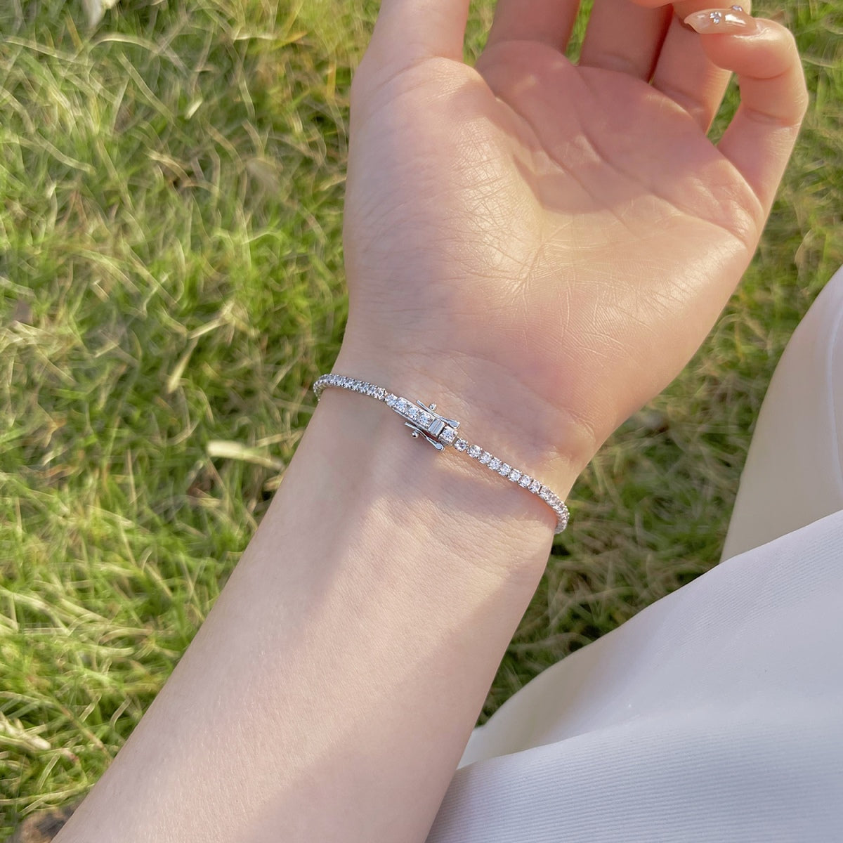 [Luxe Jewelry]Radiant Colorful Round Cut Party Bracelet