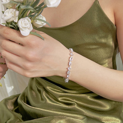 [Luxe Jewelry]Unique Exquisite Multi Cut Daily Bracelet