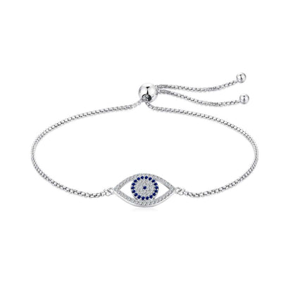 [Luxe Jewelry]Dazzling Eye Shape Necklace