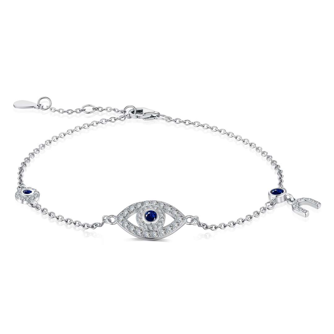 [Luxe Jewelry]Dainty Eye Shape Necklace