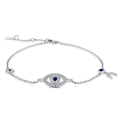 [Luxe Jewelry]Dainty Eye Shape Necklace