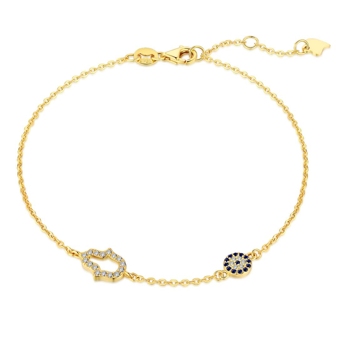 [Luxe Jewelry]Gost Shape & Round Shape Necklace