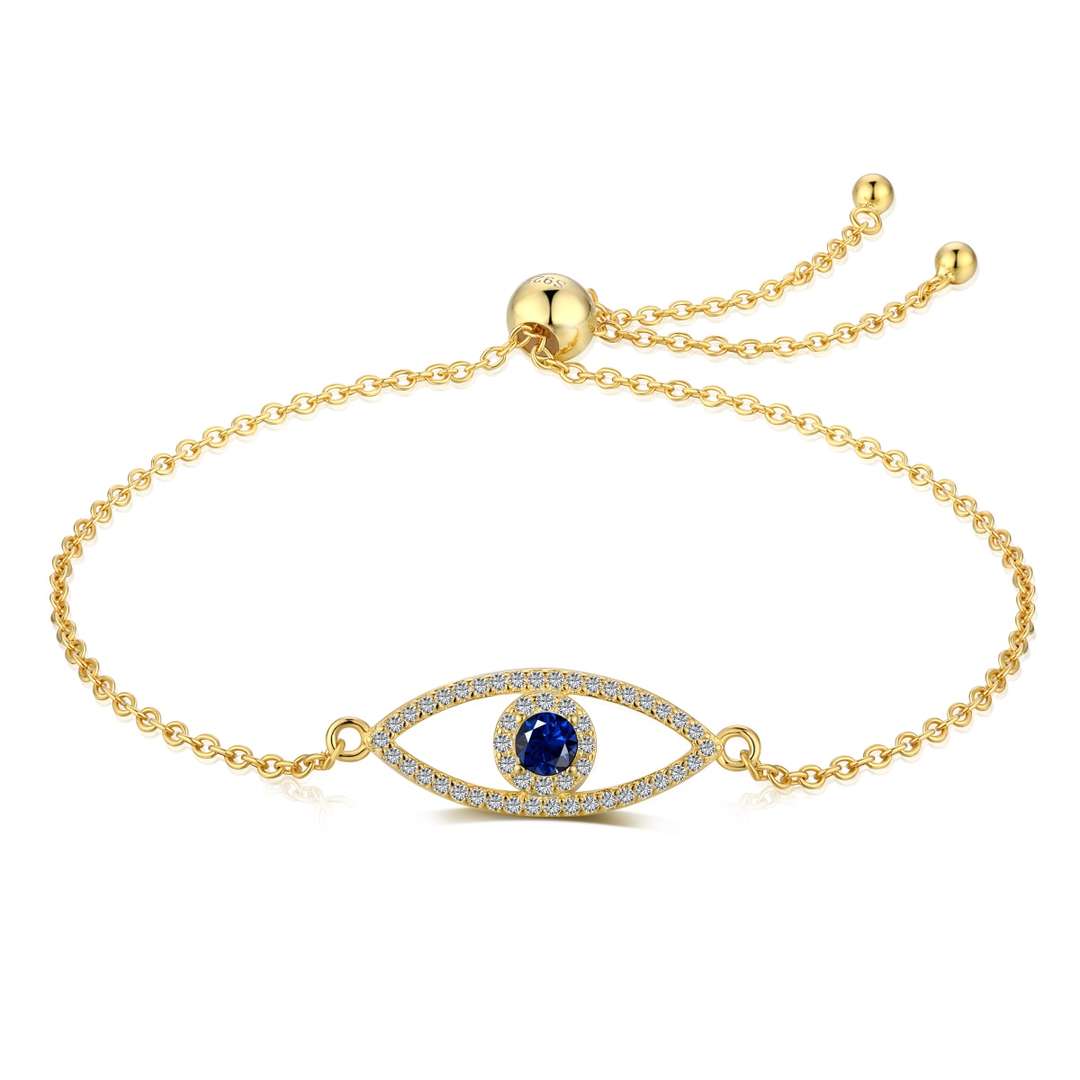 [Luxe Jewelry]Devil's Eye Hollow Design Bracelet