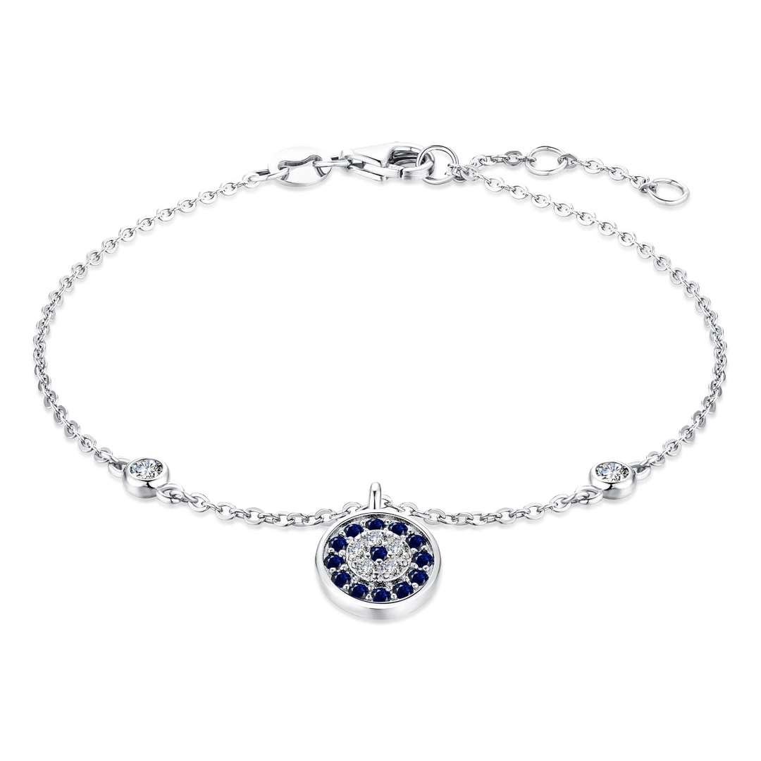 [Luxe Jewelry]Devil's Eye Round Shape Bracelet