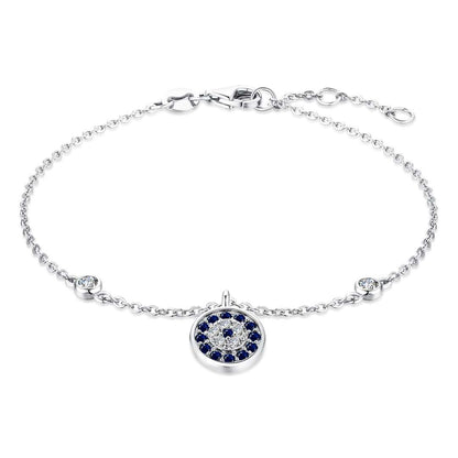 [Luxe Jewelry]Devil's Eye Round Shape Bracelet