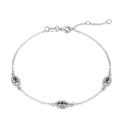[Luxe Jewelry]Evil Eye Shape Pendent Necklace