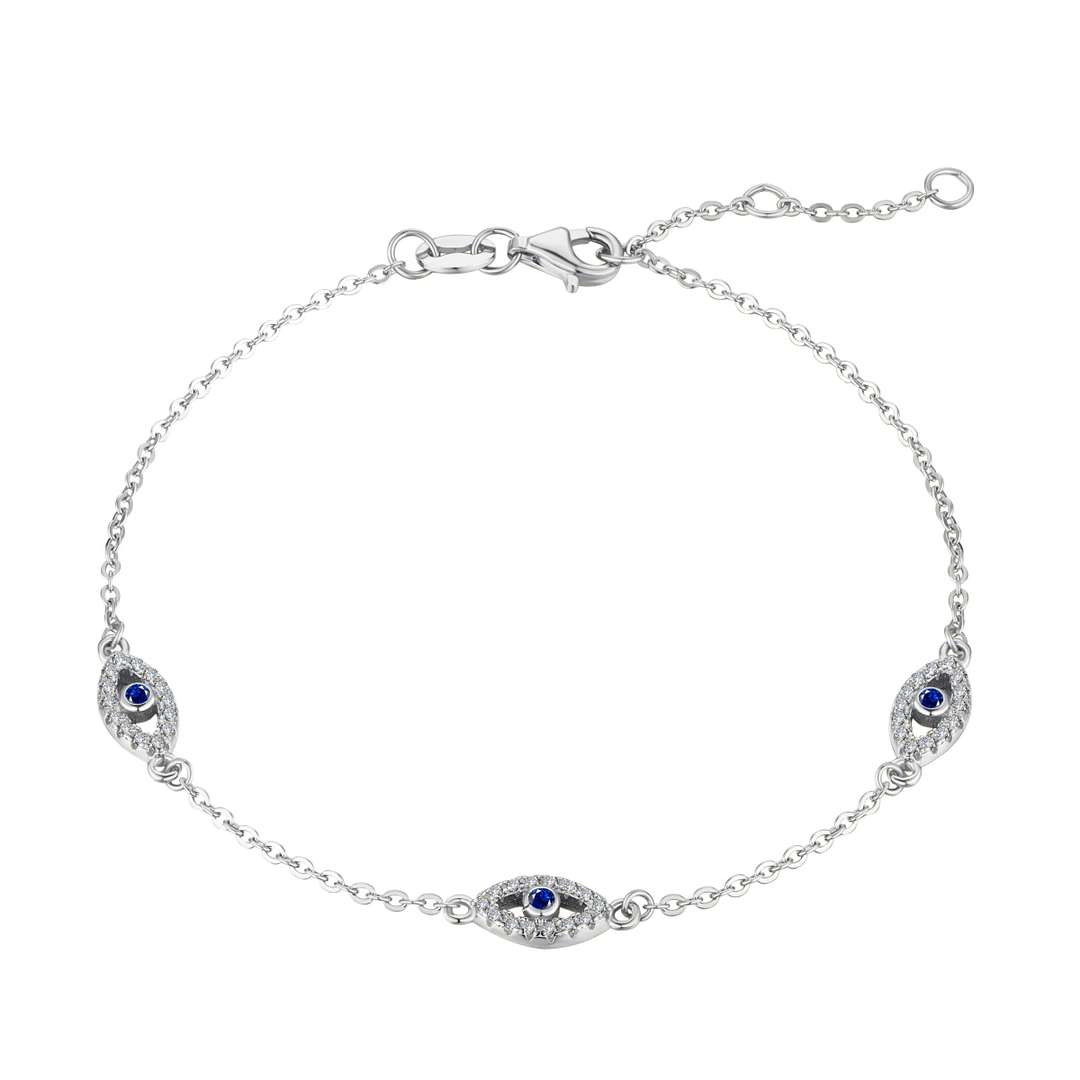 [Luxe Jewelry]Evil Eye Shape Pendent Necklace