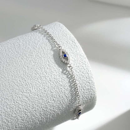 [Luxe Jewelry]Evil Eye Shape Pendent Necklace