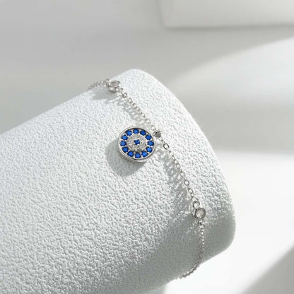 [Luxe Jewelry]Devil's Eye Round Shape Bracelet