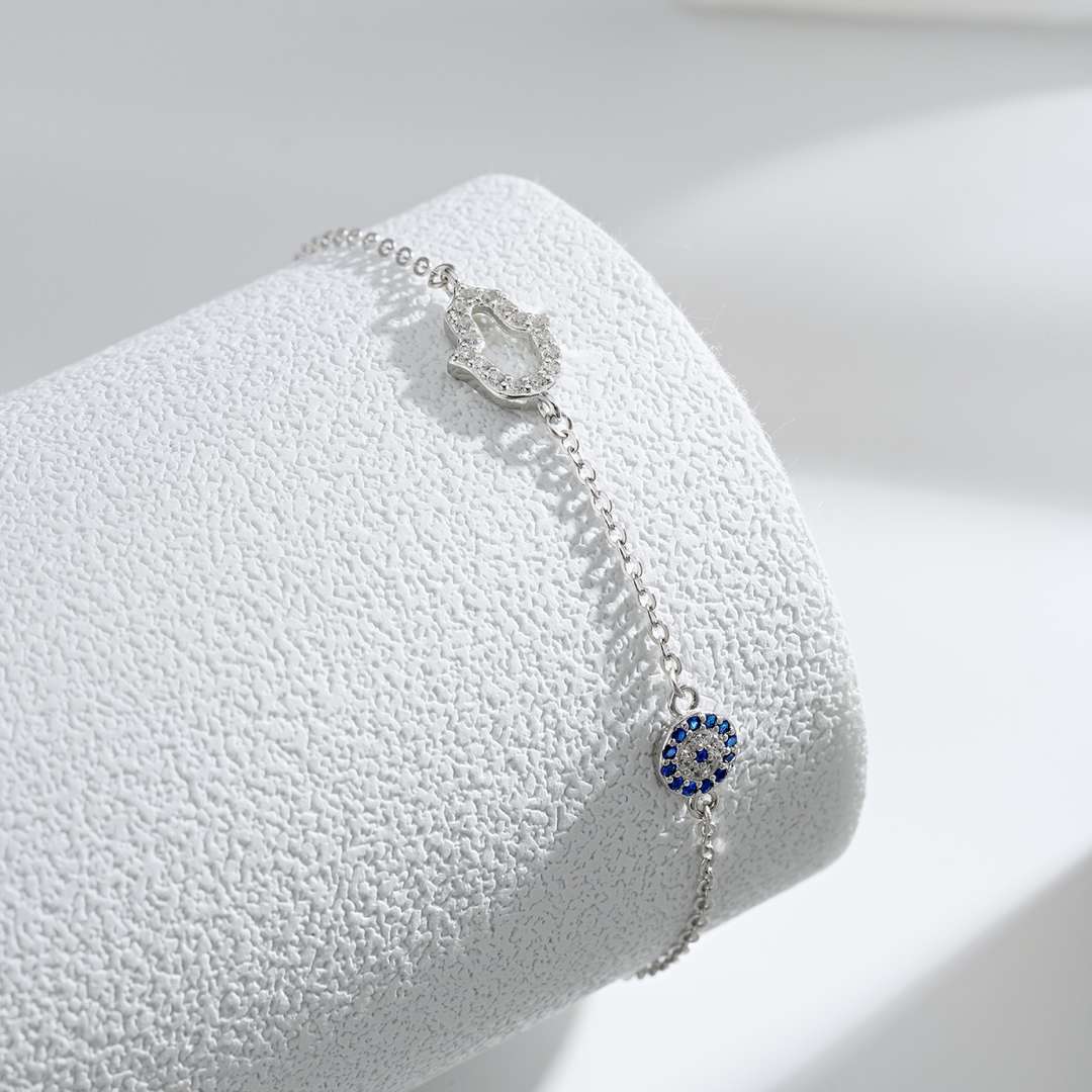 [Luxe Jewelry]Gost Shape & Round Shape Necklace