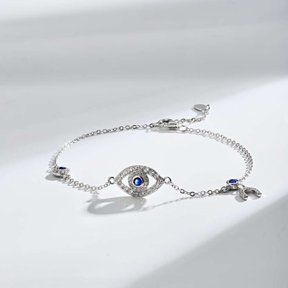 [Luxe Jewelry]Dainty Eye Shape Necklace