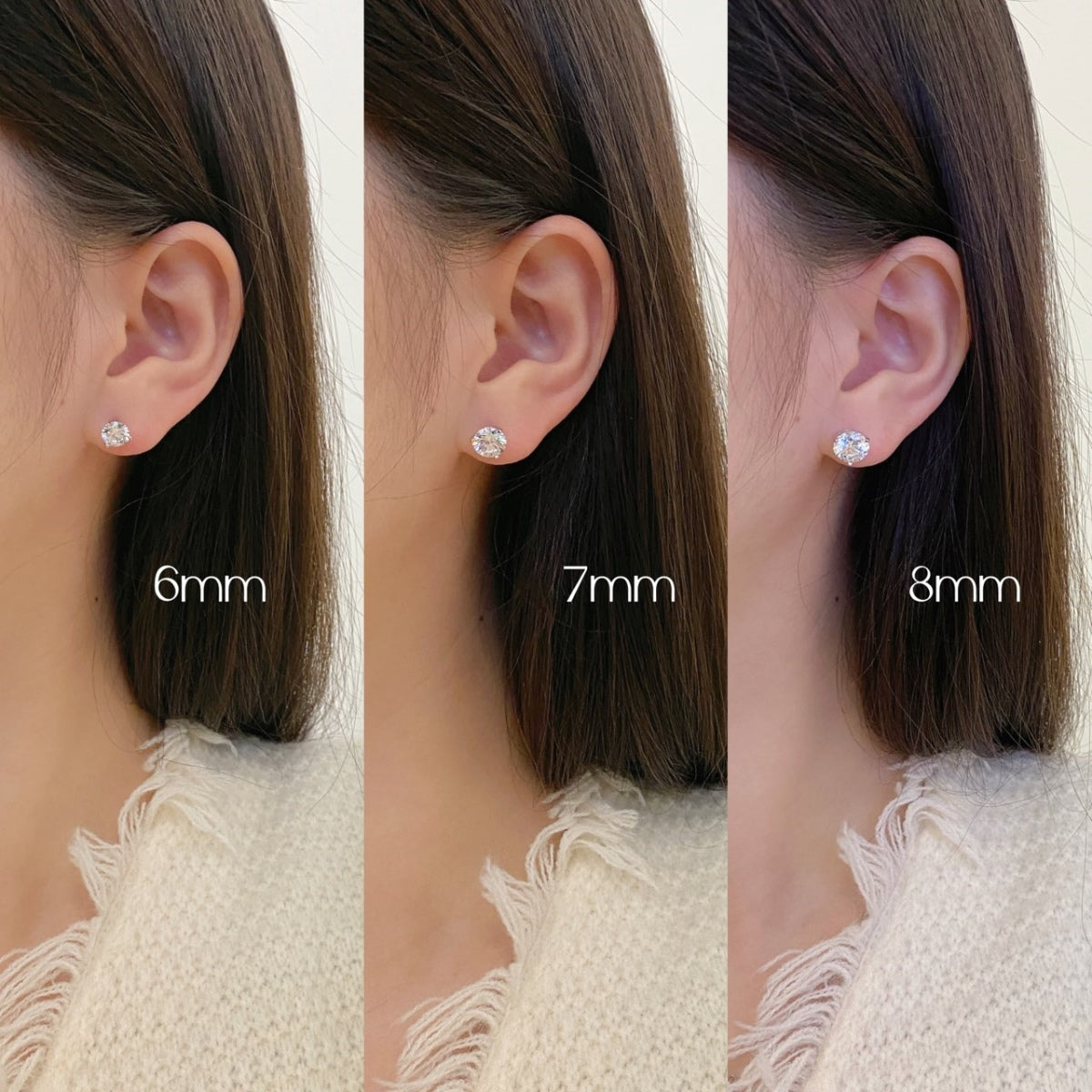 [Luxe Jewelry]Dainty Round Shape Earrings