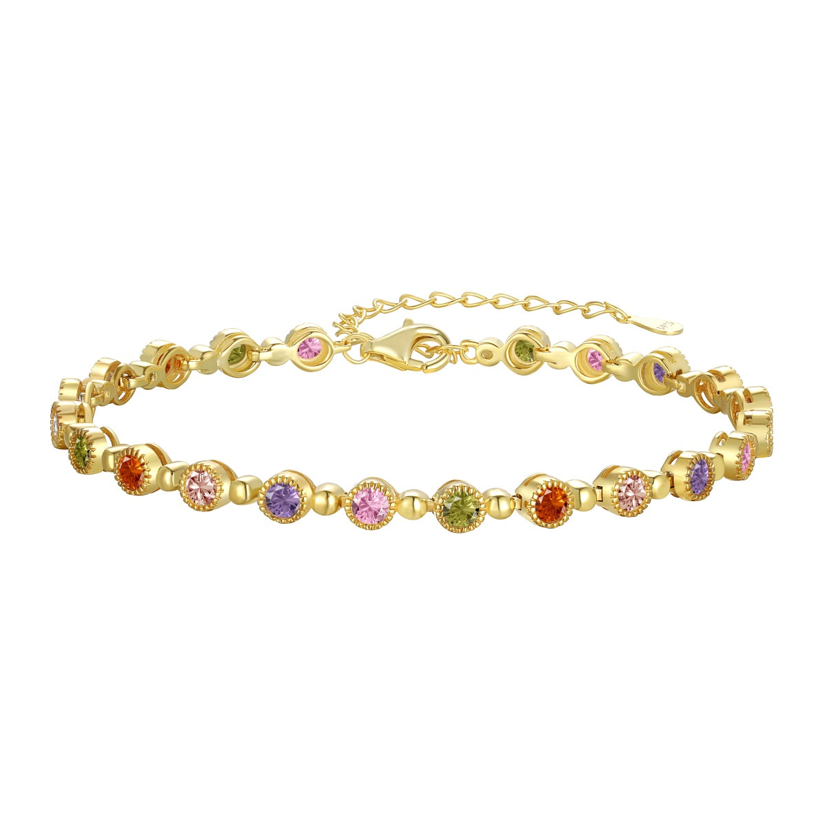[Luxe Jewelry]Sparkling Exquisite Round Cut Party Bracelet