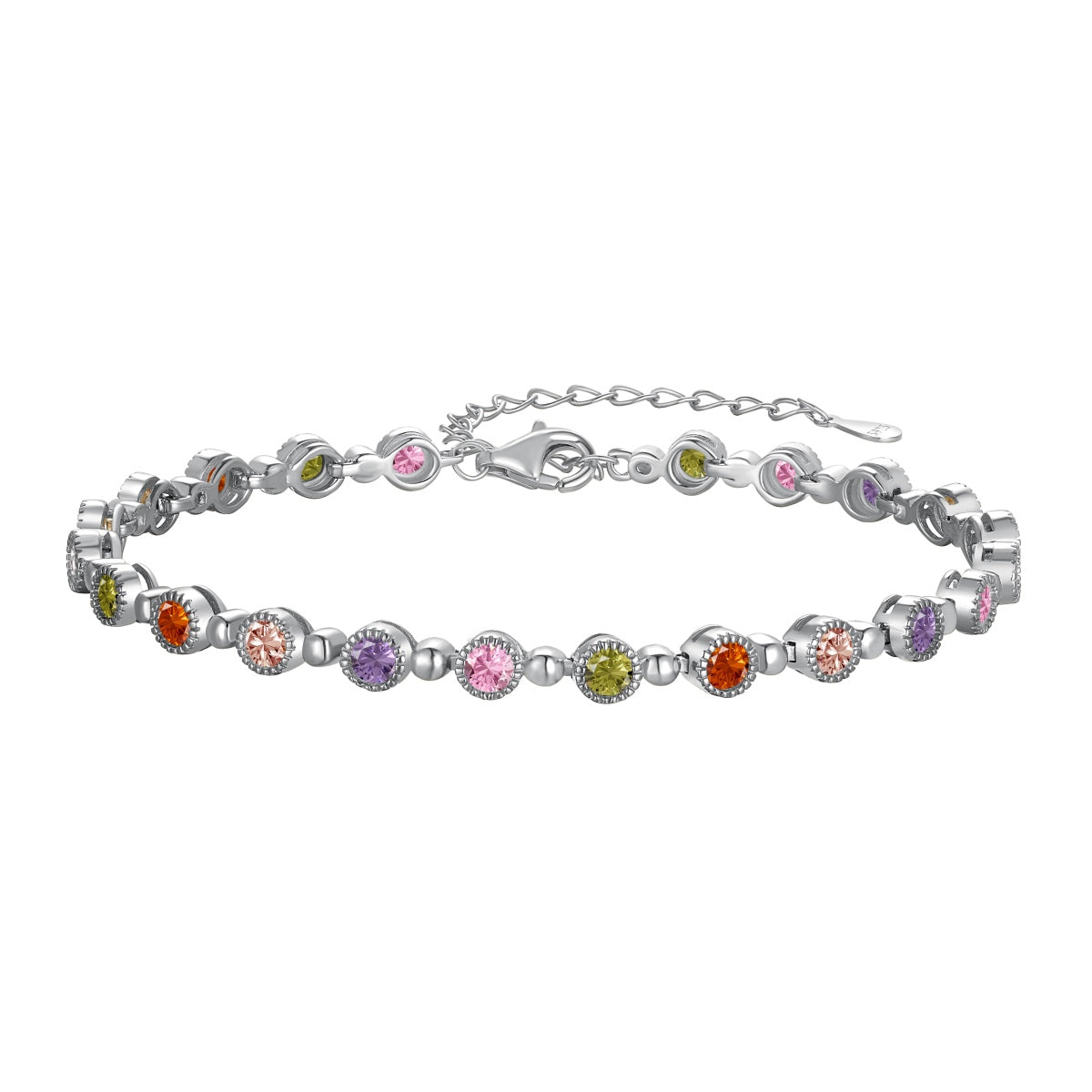 [Luxe Jewelry]Sparkling Exquisite Round Cut Party Bracelet