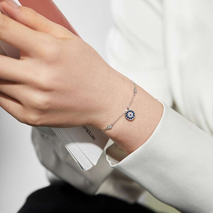 [Luxe Jewelry]Devil's Eye Round Shape Bracelet