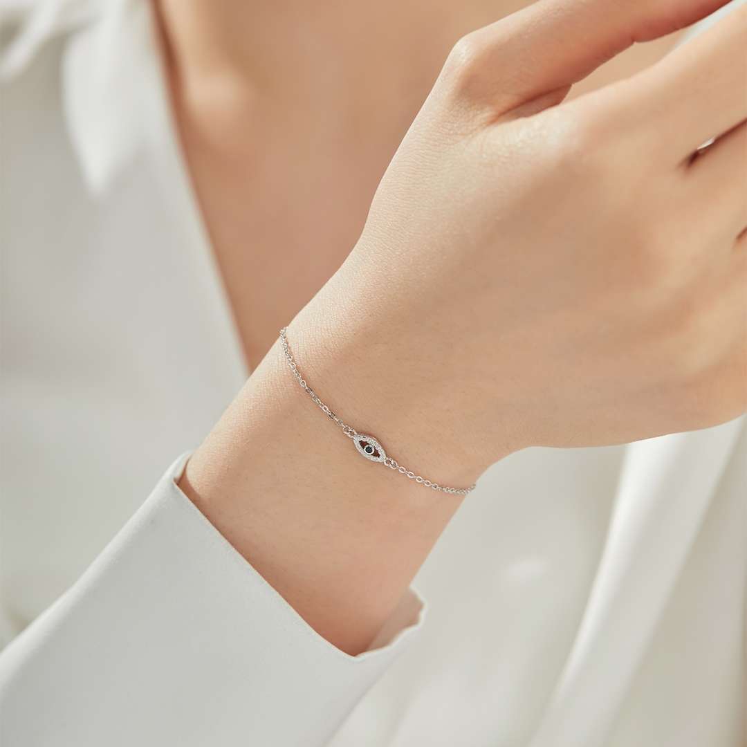 [Luxe Jewelry]Evil Eye Shape Necklace