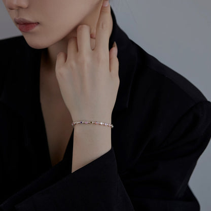 [Luxe Jewelry]Sparkling Exquisite Round Cut Party Bracelet