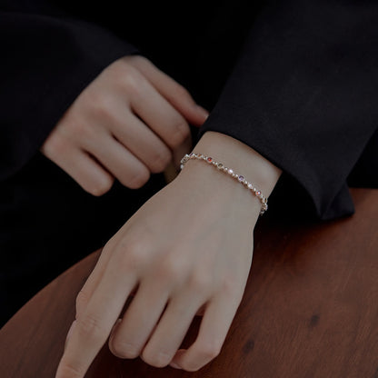 [Luxe Jewelry]Sparkling Exquisite Round Cut Party Bracelet