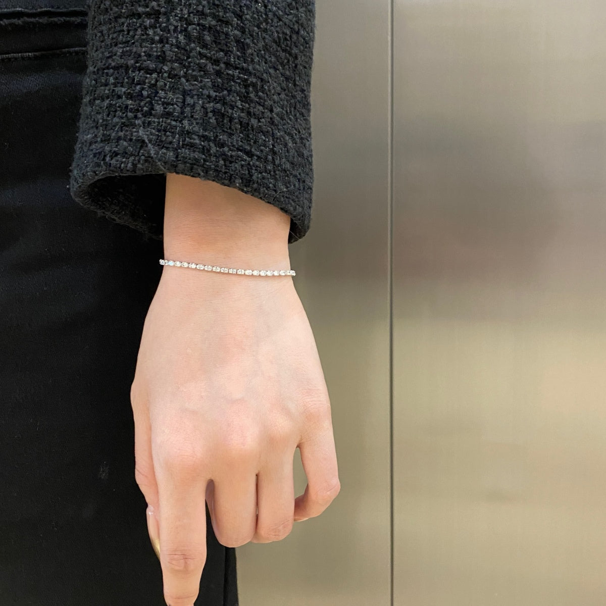 [Luxe Jewelry]Elegant Emerald Cut Daily Bracelet