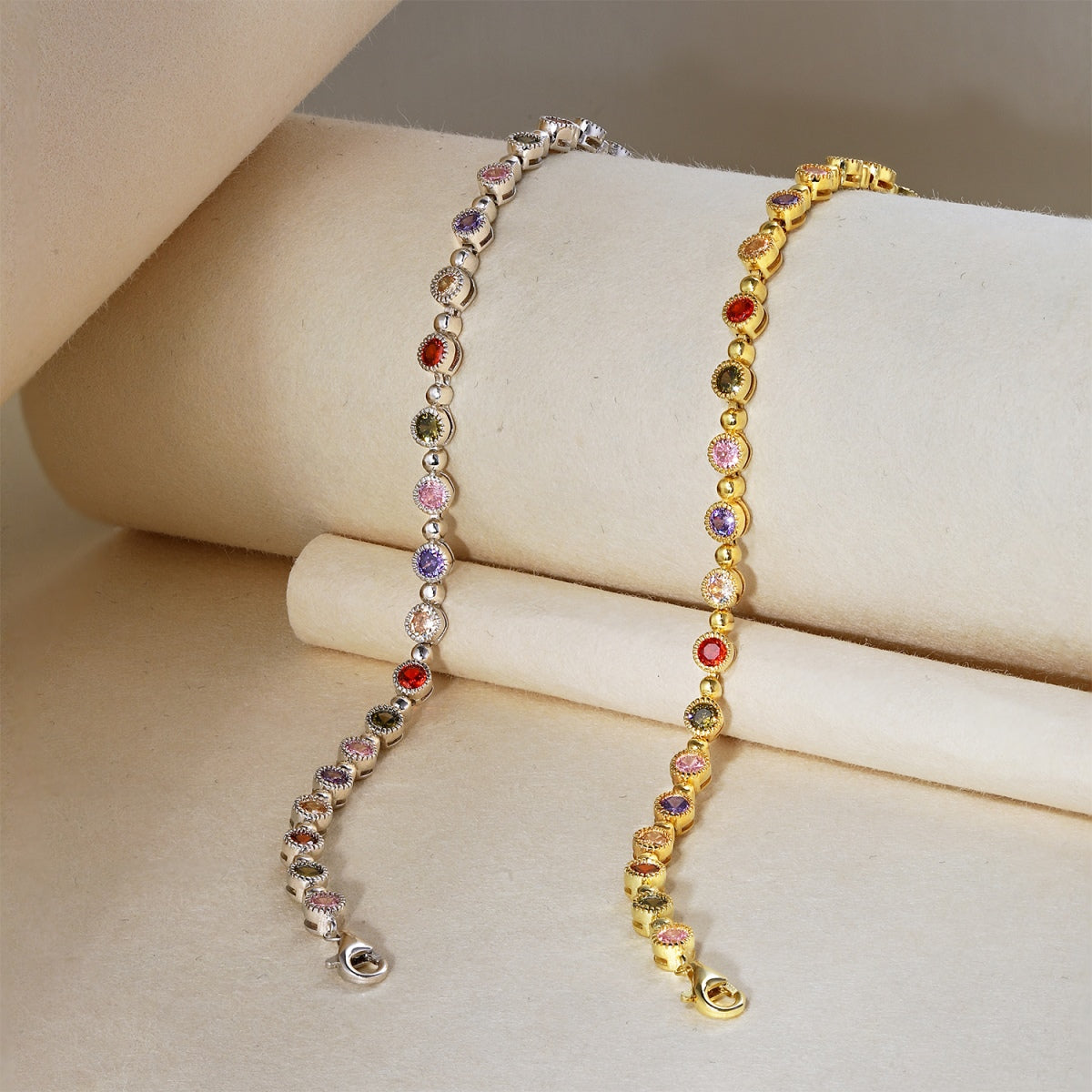[Luxe Jewelry]Sparkling Exquisite Round Cut Party Bracelet