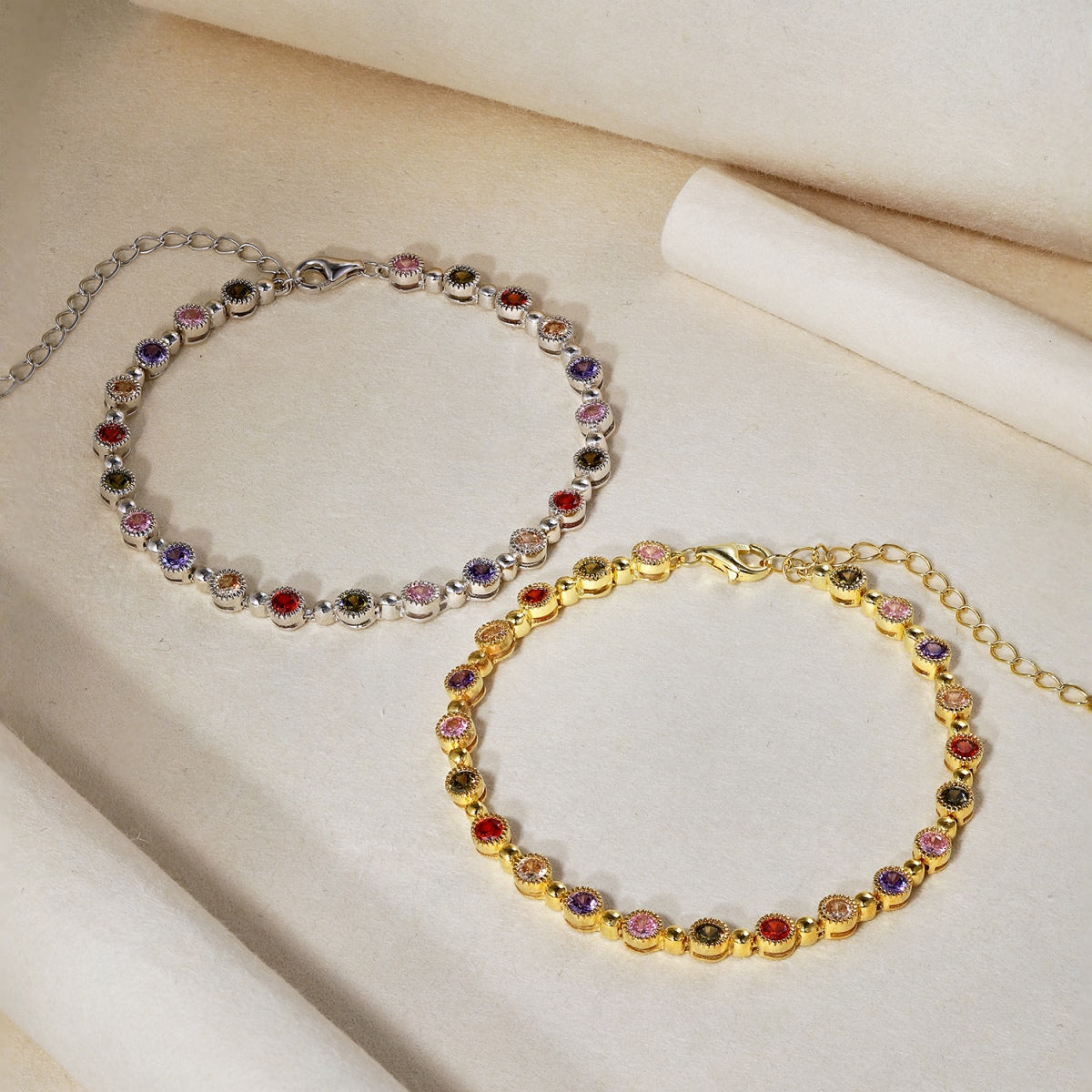 [Luxe Jewelry]Sparkling Exquisite Round Cut Party Bracelet