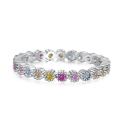 [Luxe Jewelry]Exquisite Colorful Round Cut Party Ring