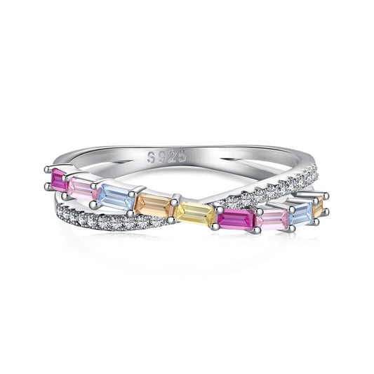 [Luxe Jewelry]Energetic Elegant Radiant Cut Party Ring