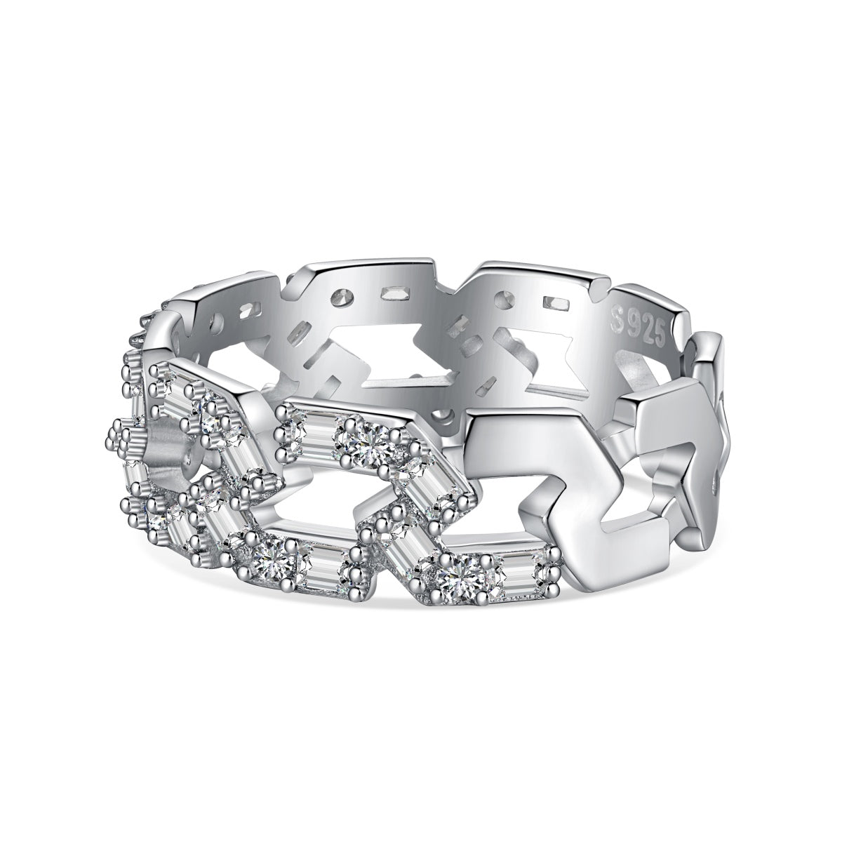 [Luxe Jewelry]Sparkling Vibrant Emerald Cut Daily Ring
