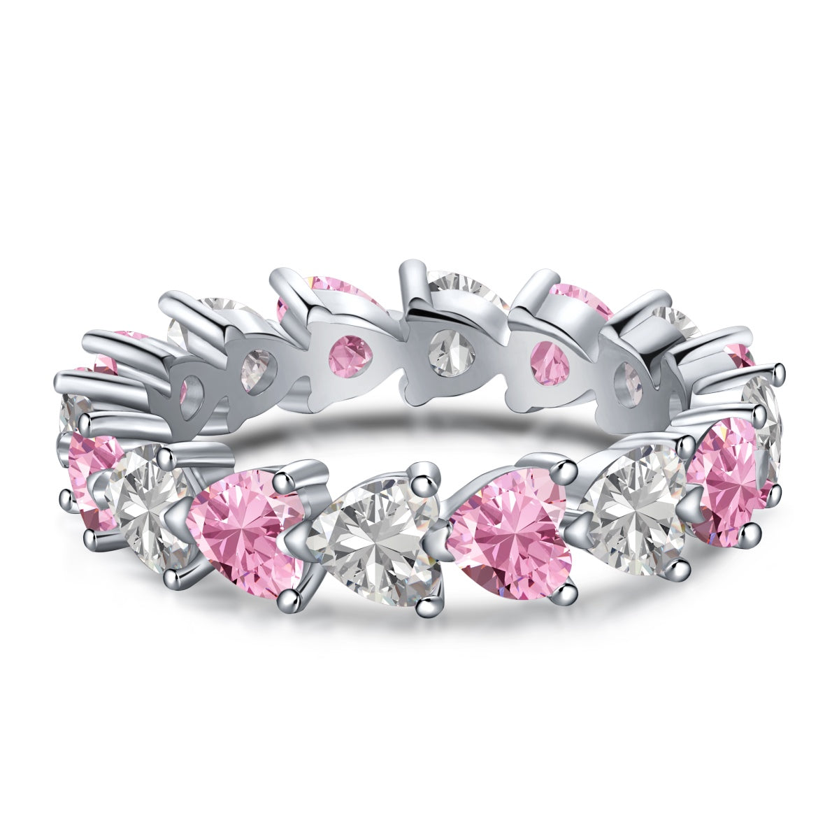 [Luxe Jewelry]0.25 Carat Radiant Romance Heart Cut Lover Ring