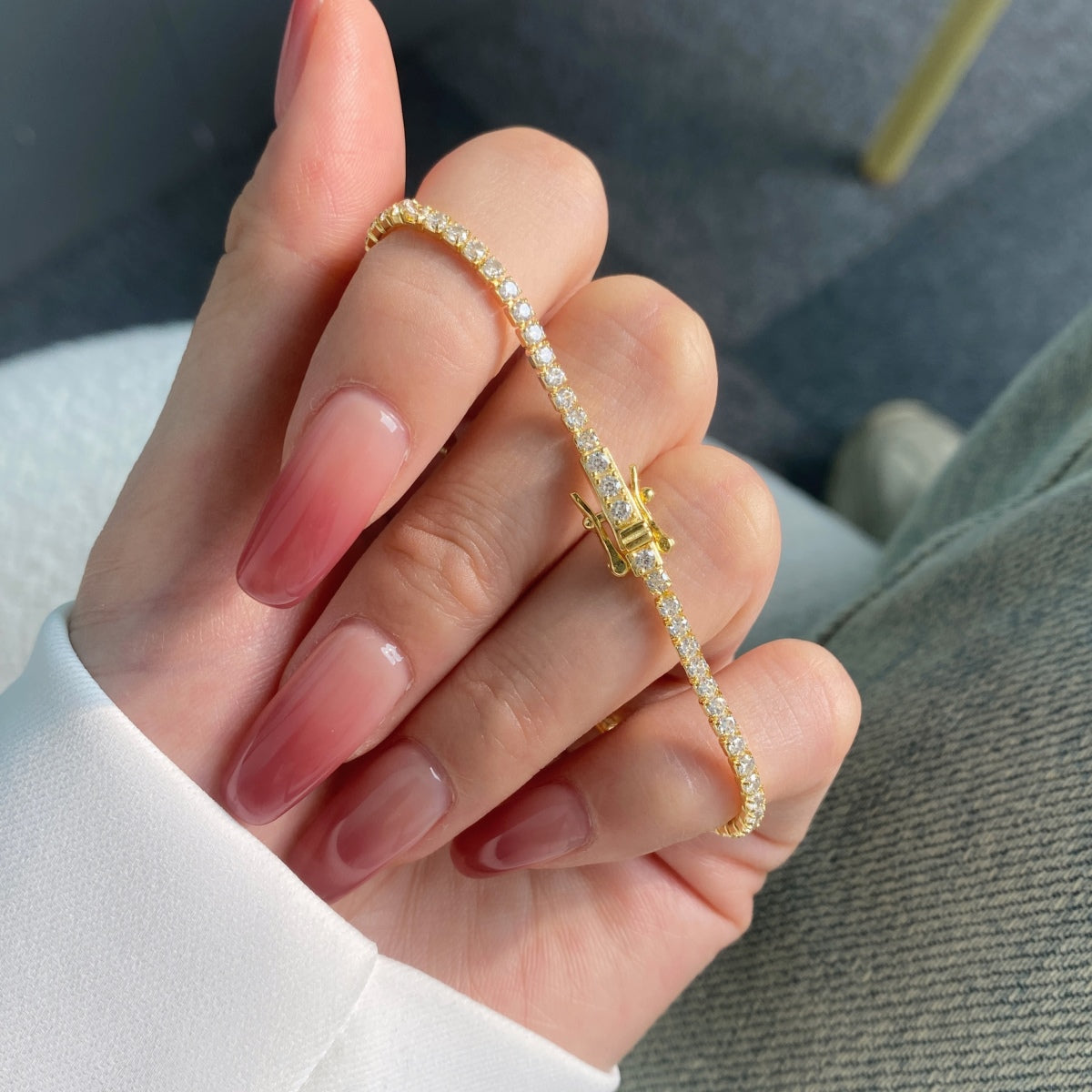 [Luxe Jewelry]Radiant Colorful Round Cut Party Bracelet