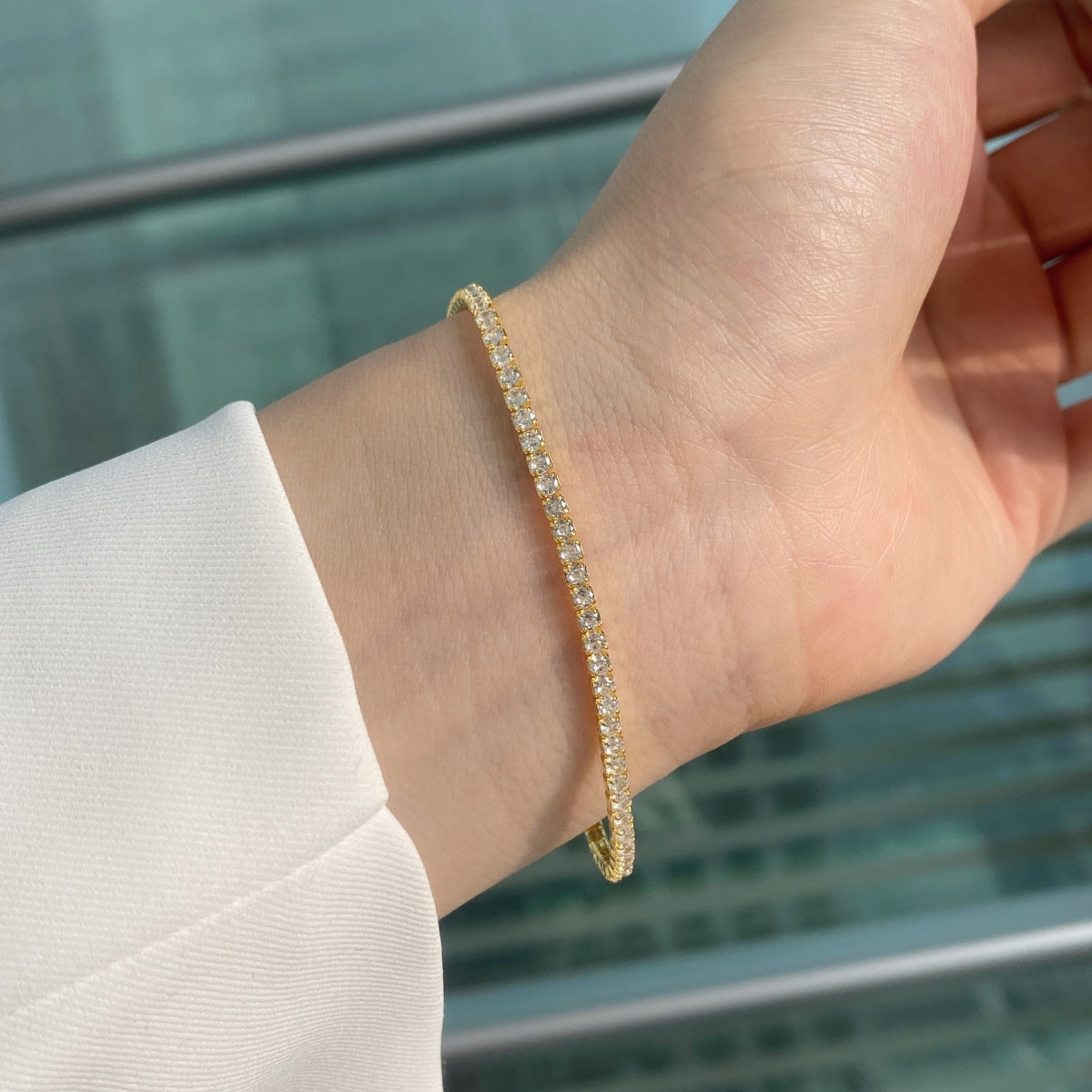 [Luxe Jewelry]Radiant Colorful Round Cut Party Bracelet