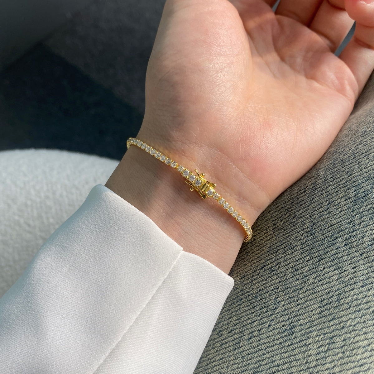 [Luxe Jewelry]Radiant Colorful Round Cut Party Bracelet