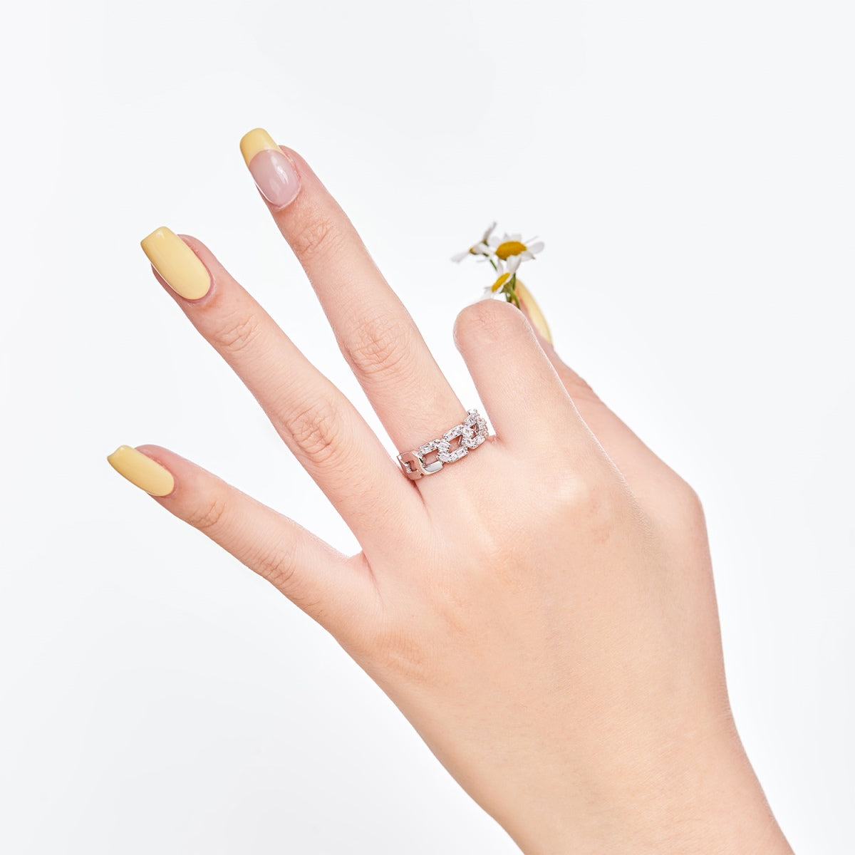 [Luxe Jewelry]Sparkling Vibrant Emerald Cut Daily Ring