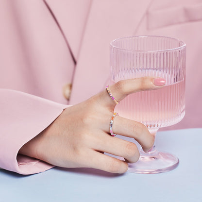 [Luxe Jewelry]Lively In Shades Elegant Radiant Cut Daily Ring