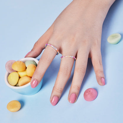 [Luxe Jewelry]Lively In Shades Elegant Radiant Cut Daily Ring